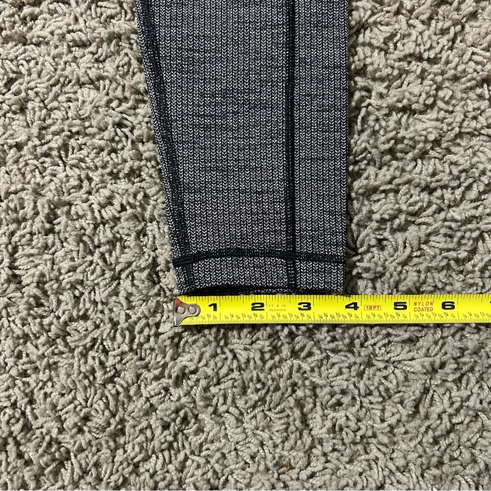 $108 NWT Lululemon Women's Gray Speed Up MR Tight 28” Luxtreme Jacquard Size 4 - Picture 5 of 9